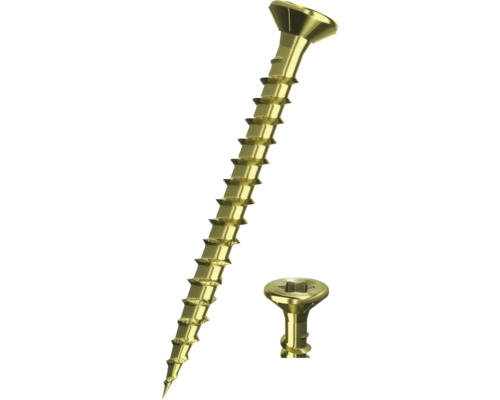 Vis à bois avec empreinte carrée
