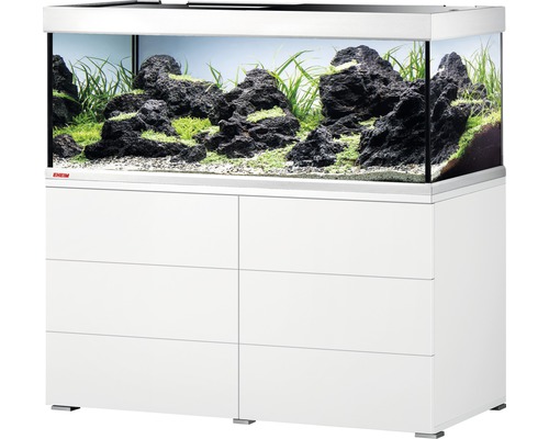 Ensemble d’aquariums EHEIM proxima 325 classic avec éclairage LED et meuble bas blanc