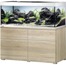 Aquarium-Kombination mit Unterschrank und Inneneinrichtung