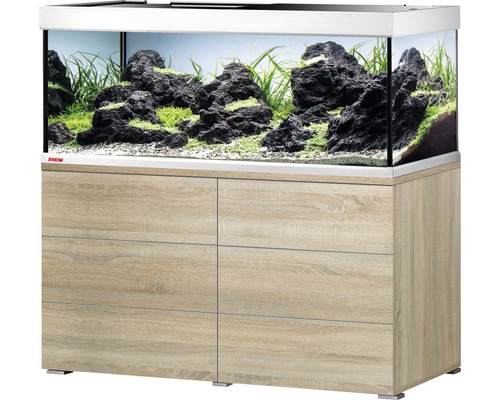 Ensemble d’aquarium EHEIM proxima 325 classic avec éclairage LED et meuble bas chêne