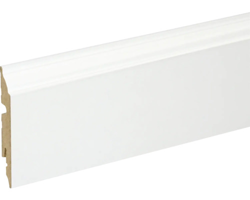 Plinthe SKANDOR blanc à peindre FU82L 13x82x2400 mm