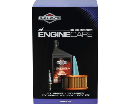Briggs and Stratton Motorpflege Set mit Motoröl, Zündkerze und Luftfilter