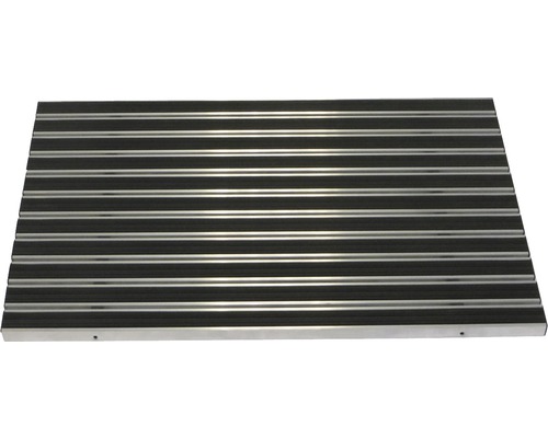 Paillasson en caoutchouc Wolfa 75x50 cm pour grille gratte pieds