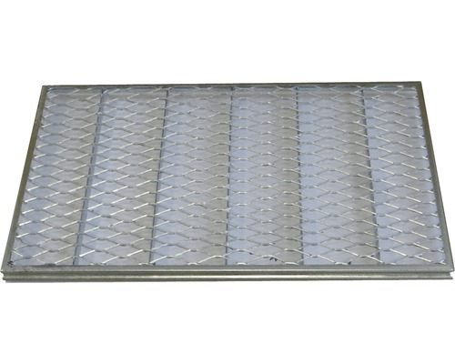 Grille en métal déployé Wolfa pour paillasson-racloir 75x50 cm