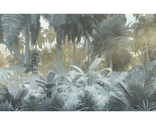 Papier peint panoramique intissé P015-VD4 Pure Misty Jungle 4 pces 400 x 250 cm