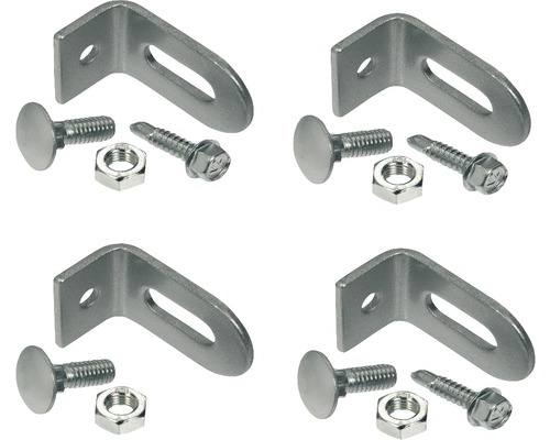 Befestigungsset Skyline, 4 Eckverbinder