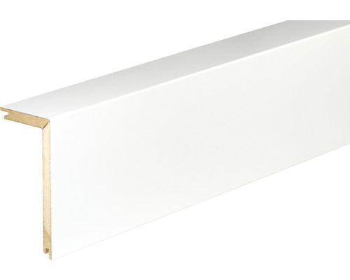 Baguette de recouvrement de tuyau blanc 41x91x2400 mm