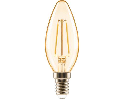 FLAIR LED Kerzenlampe C35 E14/2W(18W) 180 lm 2000 K warmweiss amber