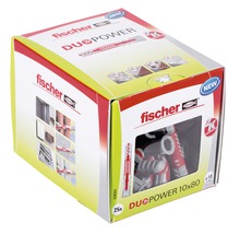 Fischer chevilles DuoPower 10x80 dans un emballage
