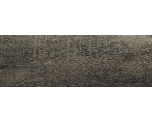 Dalle de terrasse en grès cérame fin Greenwood greige 40 x 120 x 2 cm