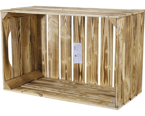 Caisse en bois pour le rangement