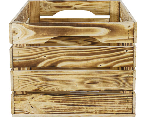 Caisse en bois avec poignées