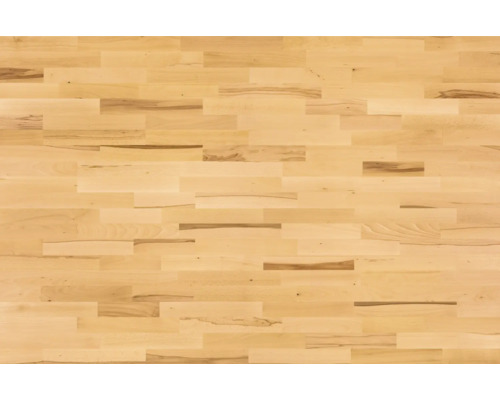 Holz Arbeitsplatte aus Ahorn mit durchgehender Lamelle