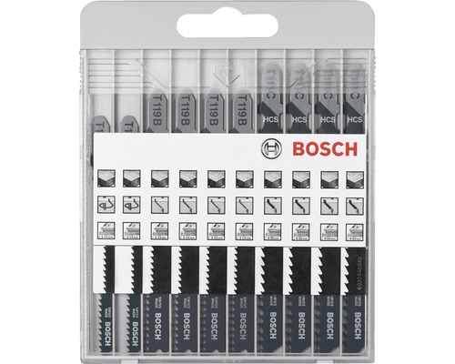Bosch Stichsägeblatt Set in transparenter Verpackung