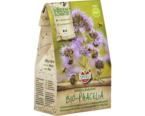 Engrais vert Sperli Bodenkur Bio Phacelia 200 g 50 m²