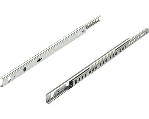 Hettich Schubladenschiene Teilauszug 430 mm chromatiert 9136697 2 Stück