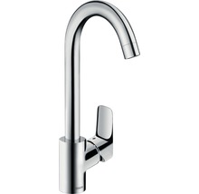 Robinet pour lavabo avec bec haut