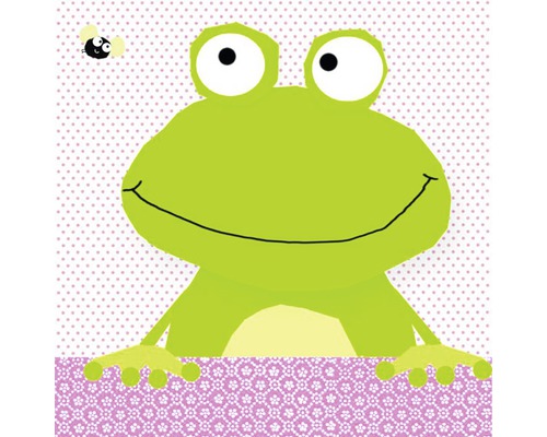 Serviette Big Frog 33x33 cm 20 Stk