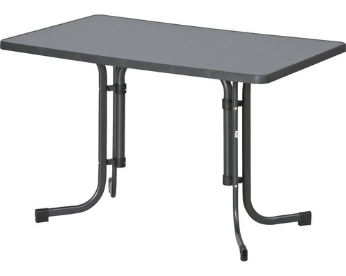 Rechteckiger Klapptisch mit Metallgestell