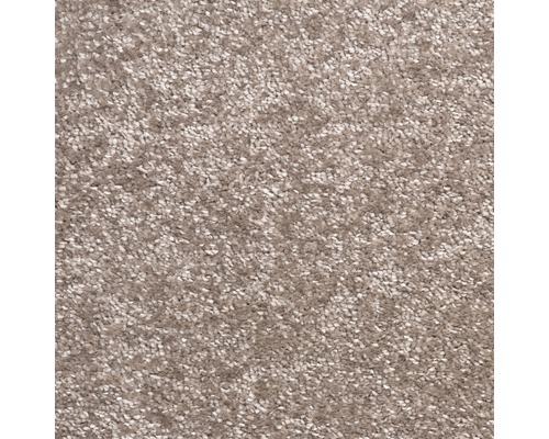 Spannteppich Kräuselvelours Rhea taupe FB76 500 cm breit (Meterware)