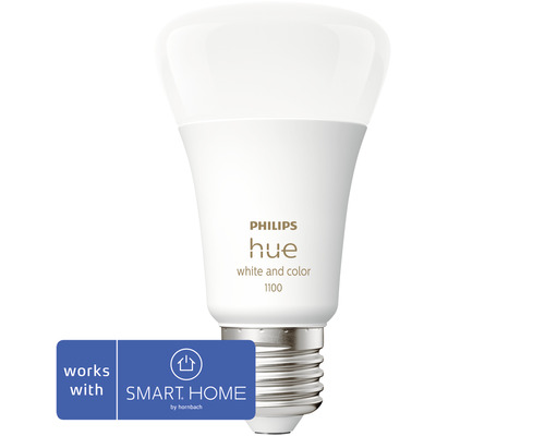 LED Lampe E27 RGBW PHILIPS Hue White Color 9W dimmbar - Duraled