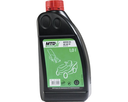 Huile monograde Arnold pour moteur 4 temps 1 l (SAE 30) Huile moteur MTD HD SAE 30, 1 litre
