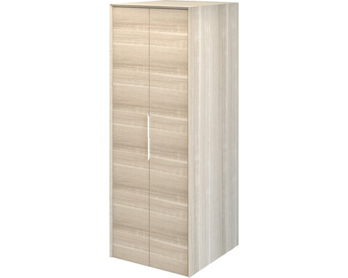 Armoire pour machine à laver Baden Haus Space lxhxp 70x190x73 cm chêne bruges Armoire à deux portes