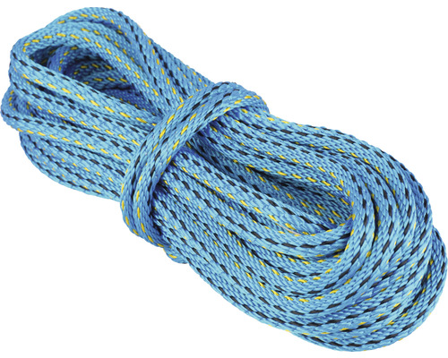 Corde enroulée en matériau synthétique