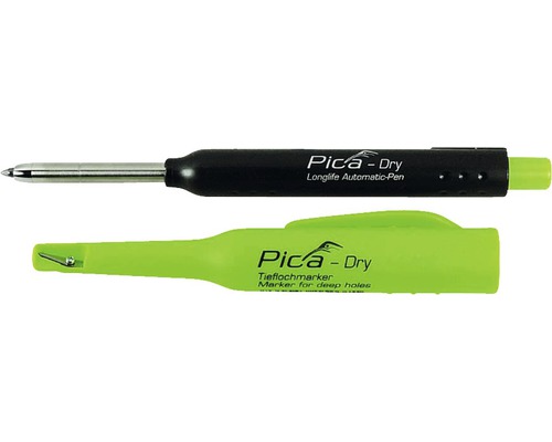 Pica Tieflochmarker Dry Longlife für 2,8 mm Graphitmine Kunststoff grün-0