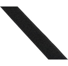 Klettband Schlaufenseite Mamutec schwarz, selbstklebend-thumb-0