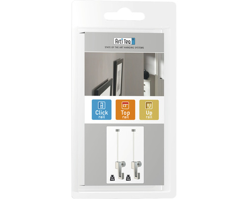 Arti Teq Kit de système de suspension pour cimaise