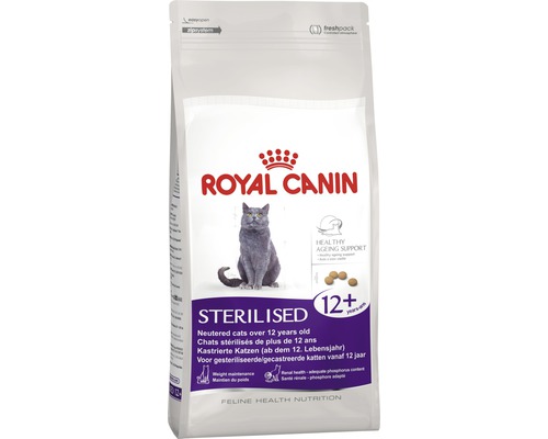 ROYAL CANIN Croquettes pour chats FHN Sterilised 12+ 2 kg