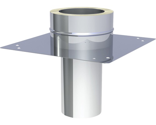 Jeremias DW-FU Grundplatte z. Kaminerhöhung rund Ø130mm