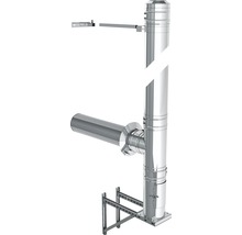 Jeremias DW-FU Set Typ 500 ca. 5m 160mm mit Dämmung 32,5 mm Wandmontage