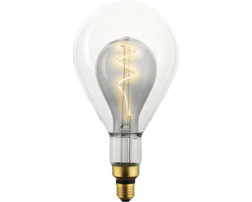 Ampoule LED FLAIR PS150 E27/4W(27W) 280 lm 2700 K blanc chaud transparent Ampoule décorative avec filament