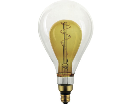 FLAIR LED Lampe PS150 E27/4W(30W) 330 lm 2700 K warmweiss klar/gold