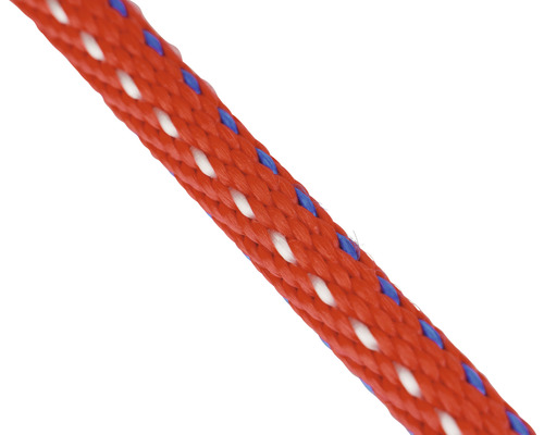 Rotes, geflochtenes Polypropylen-Seil