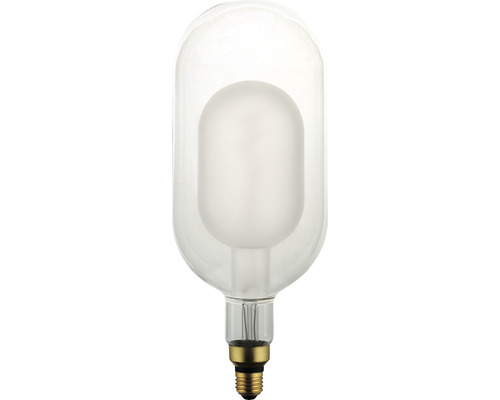 Ampoule LED FLAIR DG150 E27/4W(37W) 430 lm 2700 K blanc chaud mat Ampoule avec enveloppe en verre transparent