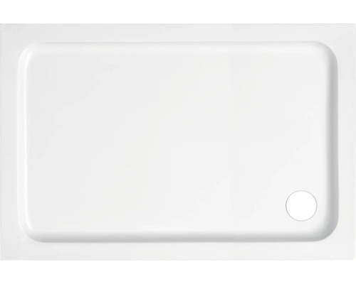 Receveur de douche OTTOFOND Imola 80 x 90 x 6 cm blanc brillant lisse 862201 Receveur de douche rectangulaire