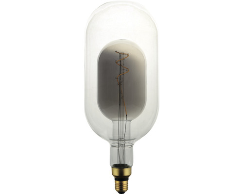 FLAIR LED Lampe DG150 E27/4W(28W) 300 lm 2700 K warmweiss klar/rauchglas