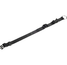 Sangle de bagage noire avec boucle métallique