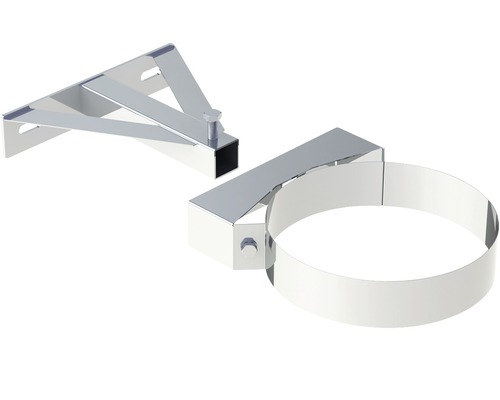 Pièce murale et de tête Jeremias DW-FU pour support d'espacement mural à partir de 250mm Ø150mm Pièce murale et de tête Jeremias DW-FU pour support d'espacement mural à partir de 250mm Ø150mm
