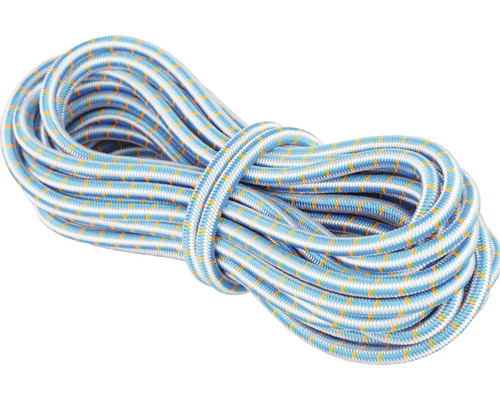 Mamutec Corde Paraloc polyamide bleu/vert Ø 8 mm 10 m Corde élastique en faisceau