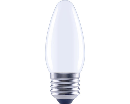 FLAIR LED Kerzenlampe dimmbar C35 E27/2,2W(25W) 250 lm 6500 K tageslichtweiss matt