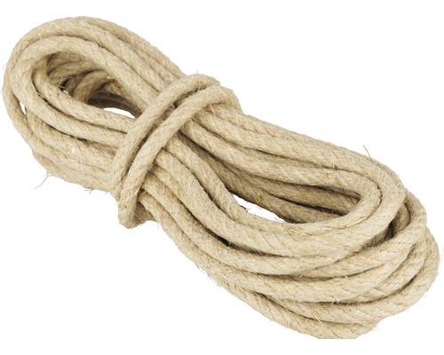 Mamutec Hanfseil gedreht Ø 8 mm x 10 m natur Mamutec Hanfseil gedreht Ø 8 mm x 10 m natur