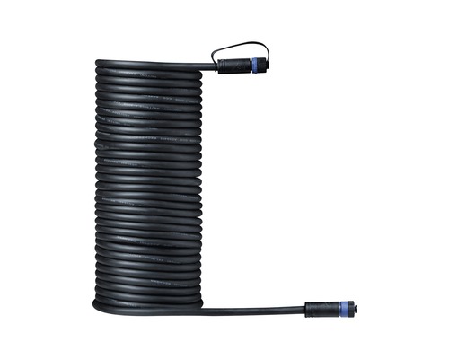Câble de raccordement Plug & Shine IP68 noir 1in-1out 10 m 24V