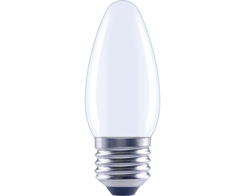 FLAIR LED Kerzenlampe dimmbar C35 E27/4W(40W) 470 lm 6500 K tageslichtweiss matt