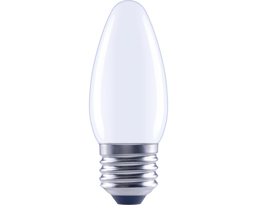 Ampoule flamme LED à intensité lumineuse variable FLAIR C35 E27/4W(40W) 470 lm 6500 K blanc neutre mat Lampe à bougie avec douille E27