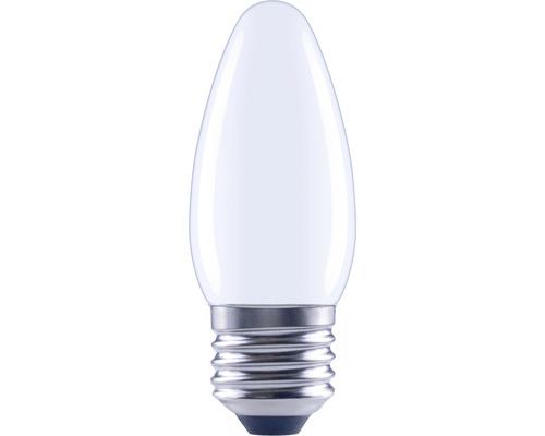 Ampoule flamme LED à intensité lumineuse variable FLAIR C35 E27/6W(60W) 806 lm 6500 K blanc lumière du jour mat Lampe bougie avec culot à vis