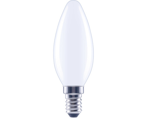 Ampoule flamme LED à intensité lumineuse variable FLAIR C35 E14/2,2W(25W) 250 lm 6500 K blanc neutre mat Lampe à bougie avec culot E14